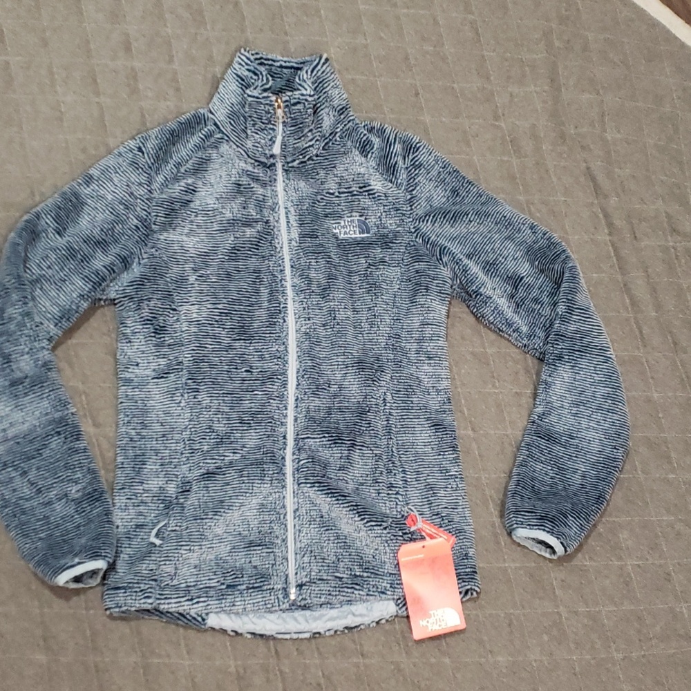North Face osito 2 blue wing teal/dusty blue strip